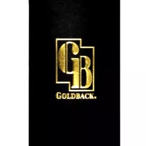 OFFICIAL GOLDBACK aurum 24k gold note protective SLEEVE holds all goldback