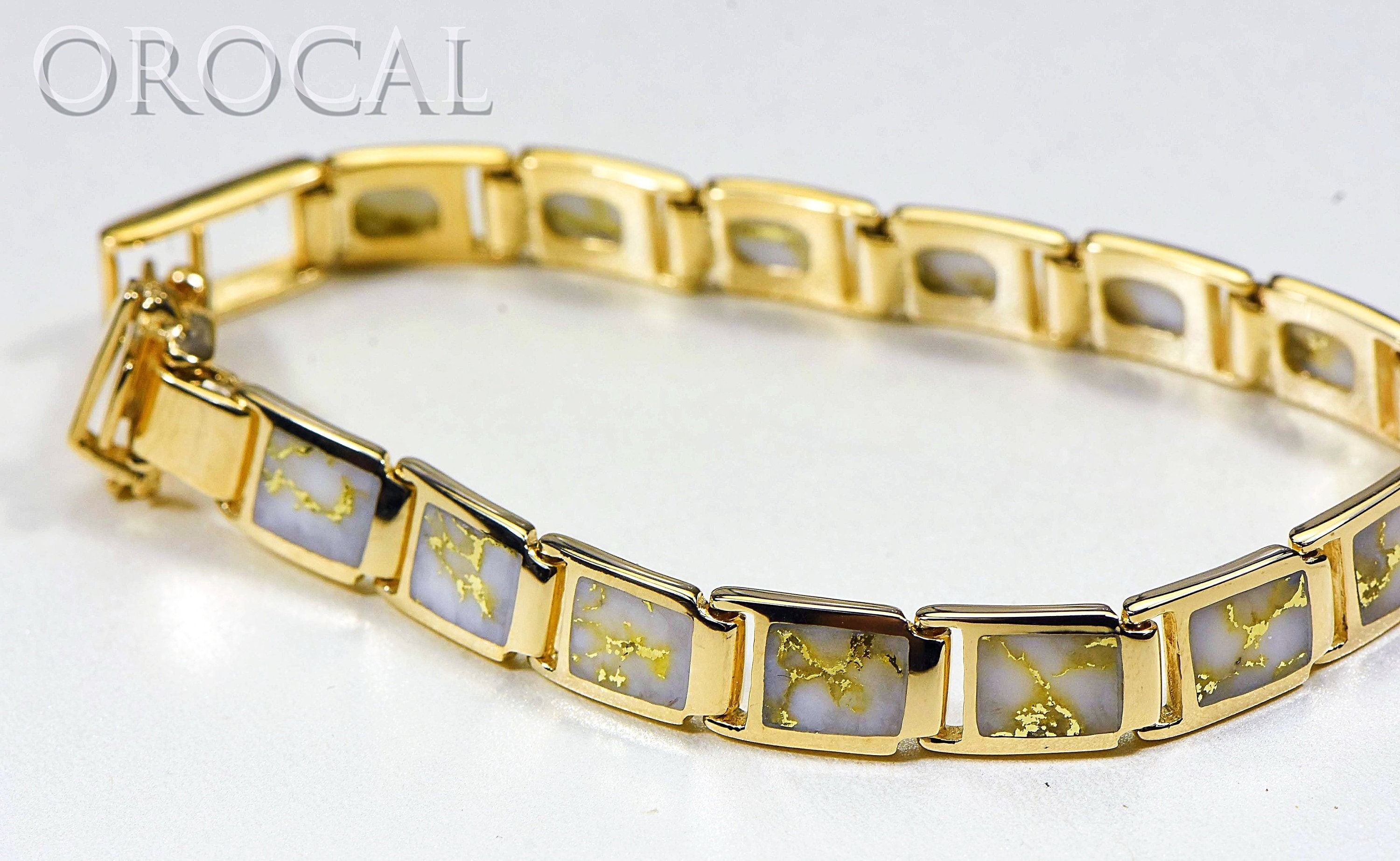 Gold Quartz Bracelet Orocal B8MMH14LQ Genuine Etsy