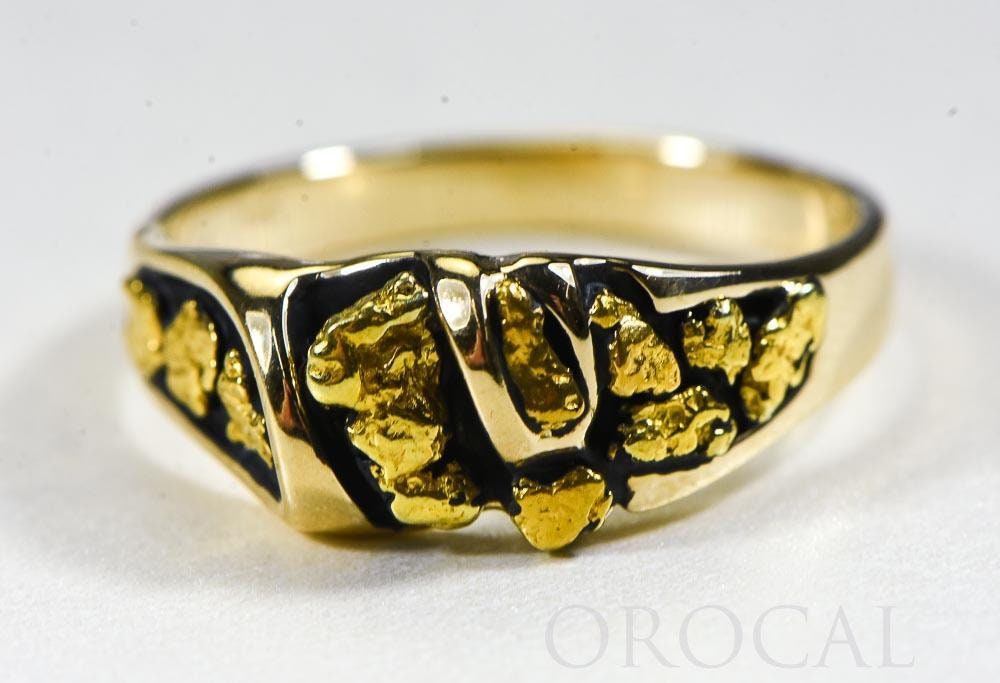 Gold Nugget Men's Ring 