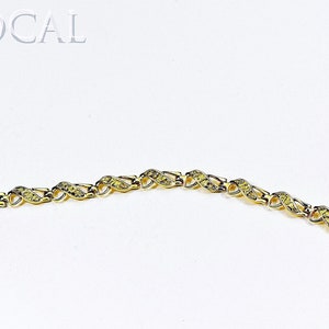 Gold Nugget Bracelet "Orocal" BWB40N9L Genuine Hand Crafted Jewelry - 14K Gold Casting