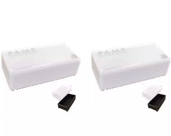 lot 2 x PAMP SUISSE 25 count STORAGE  boxes for tep packaging Pamp gold silver platinum bars