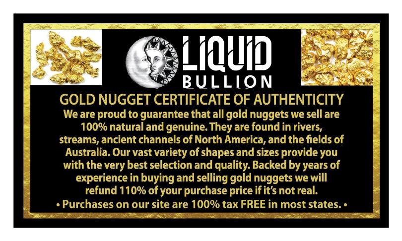 thumbnail interactive-video image 1 of 2 Grams Natural Alaskan Yukon BC Gold Nuggets – #20 Mesh, Pure Placer Gold 1 of 2