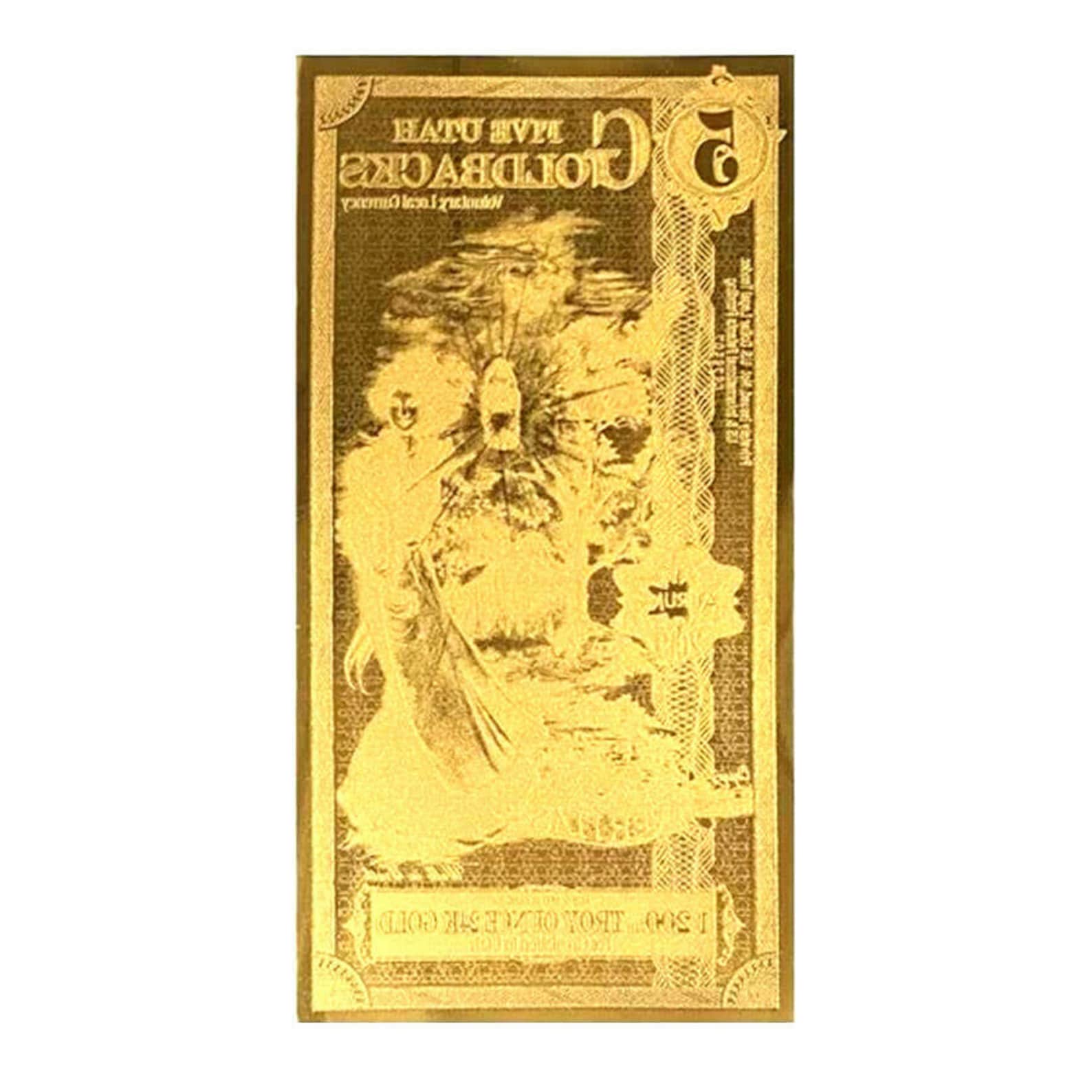 Florida 2 Goldback Alpha Series - 2025 24KT Gold Foil Note (1