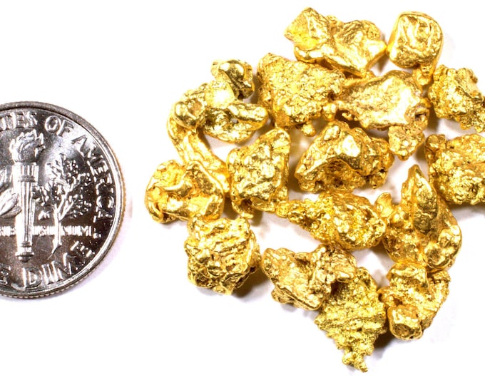 2 Grams Of Natural Alaskan Yukon BC Gold Nuggets | #20 Mesh Placer Gold