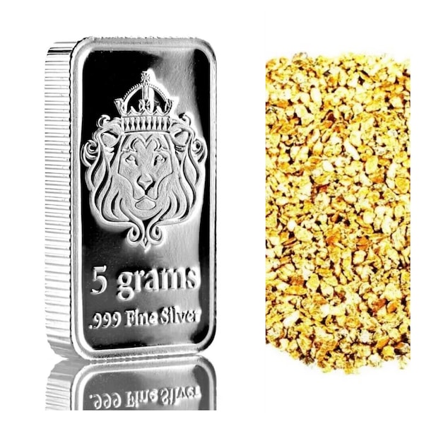 Pure Silver Nugget Etsy