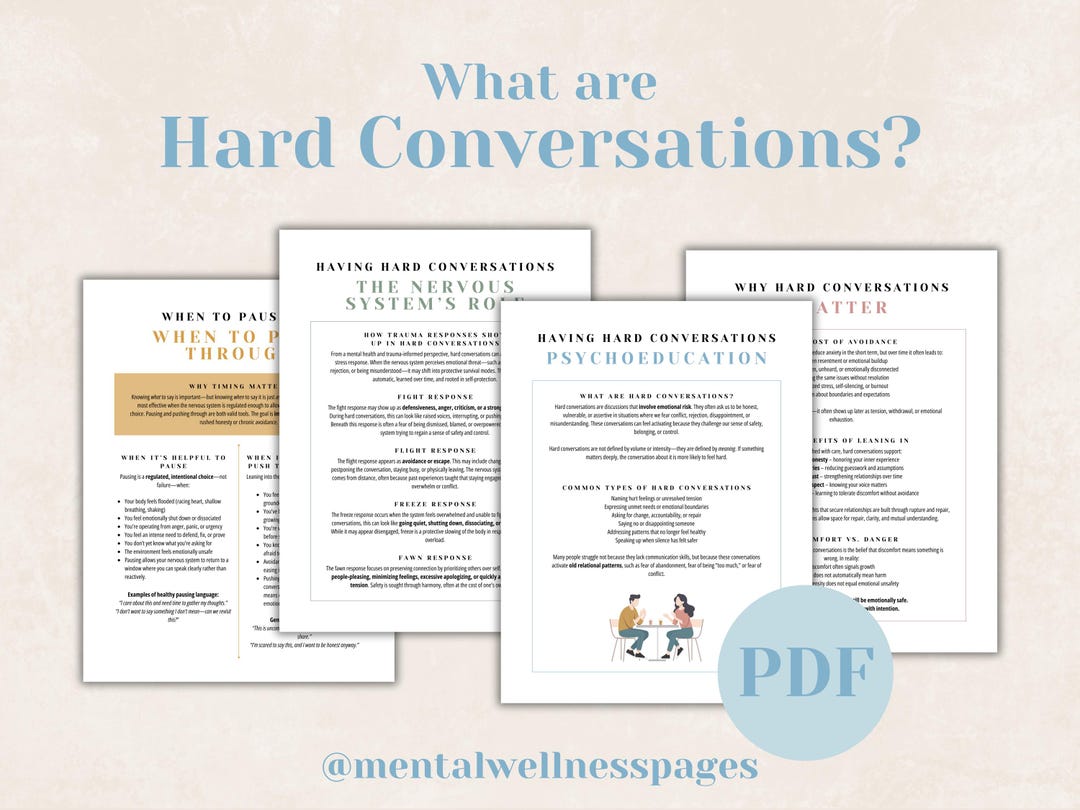 Hard Conversations, Conflict Resolution, Assertiveness Skills ...