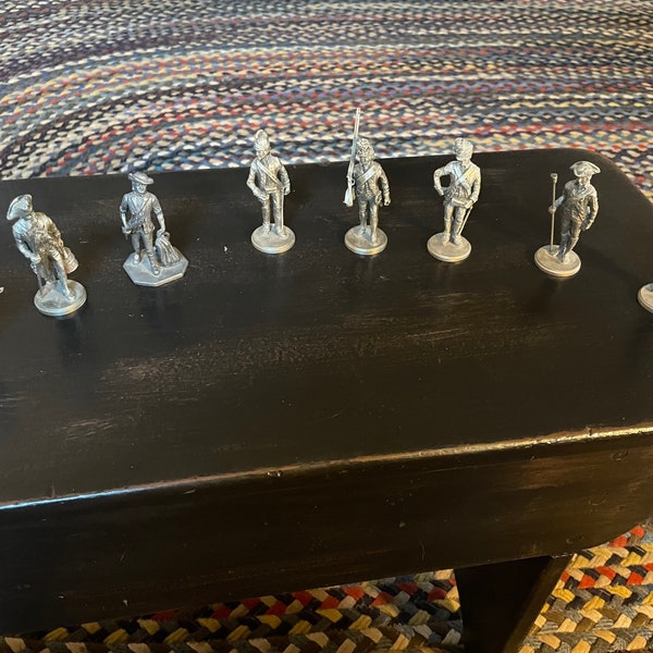 Pewter Figurines Dolls Etsy