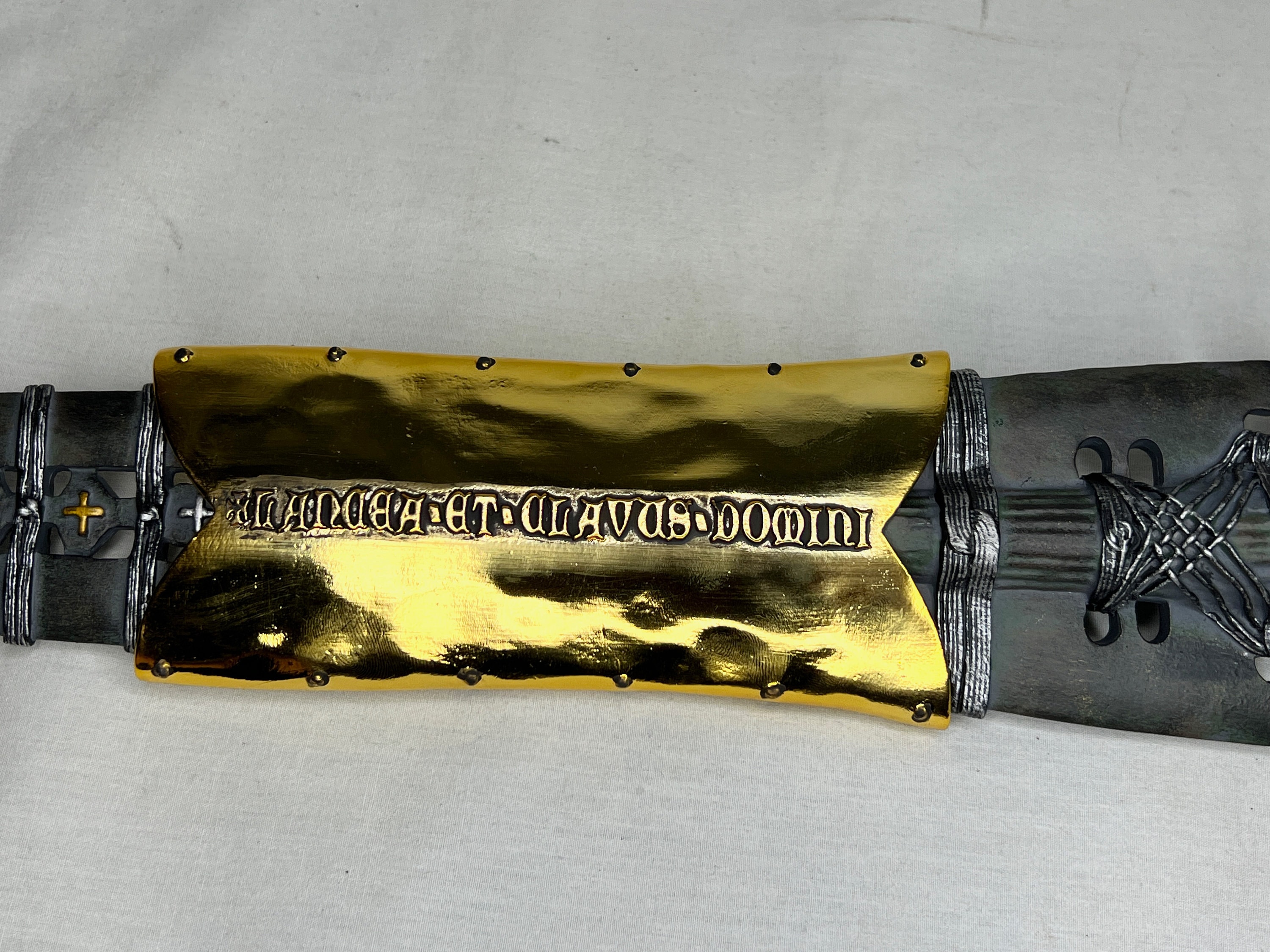 運命の聖槍、ロンギヌスの槍（ホーフブルク版）、金属製、無料本付き