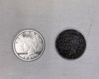 1964 Liberty Peace Dollar ~ Trick Coin ~ Magic Double 2 Heads Face 