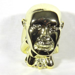 Raiders of the Lost Ark, Aztec Idol Of Fertility Replica, Shiny Plated Version, Very Detailed