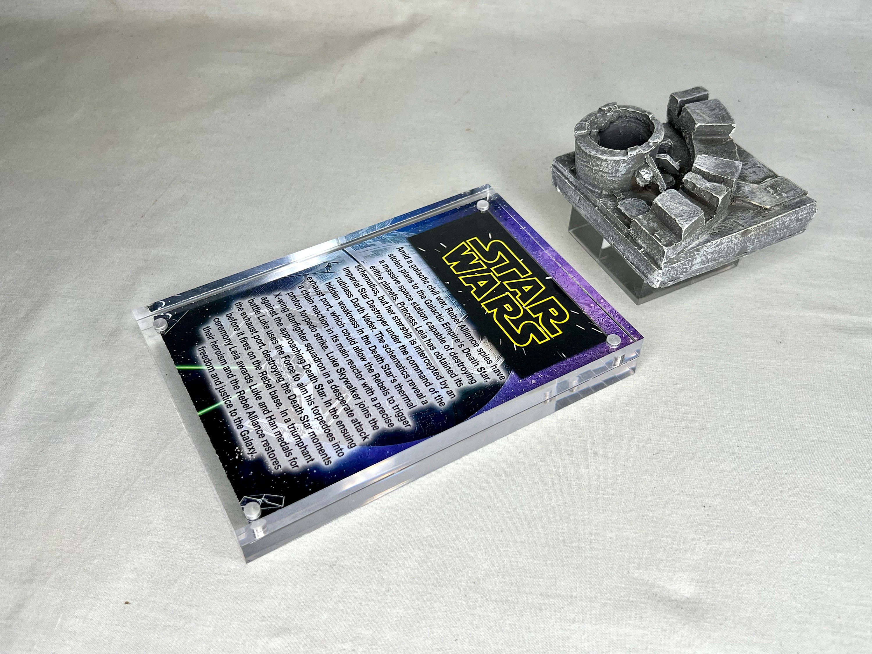 スターウォーズ デススター サーフェスピース B、リアルプロップ