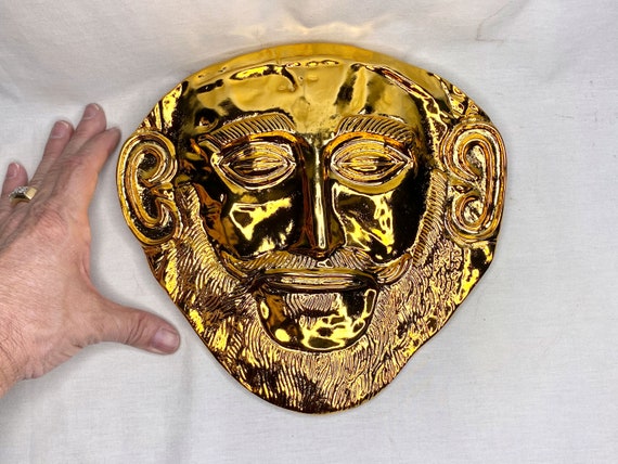Troy Death Mask of Agamemnon Very Detailed Must Have Piece image