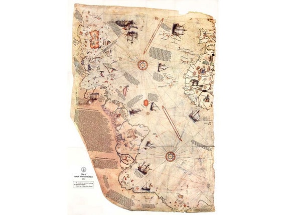 Very neat item Vinland First Map of Americas Discovered by Vikings