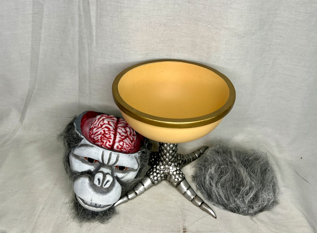 Indiana Jones, Primate Parfait Monkey Brains Chalice, Resin, Real Prop