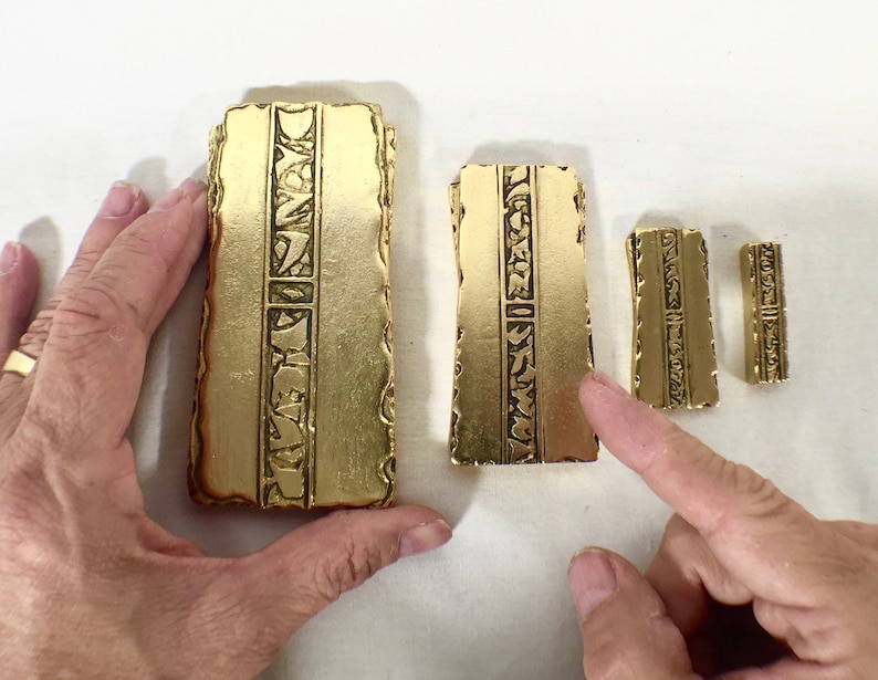 Star Trek Deep Space Nine Gold Pressed Latinum Set Solid Etsy