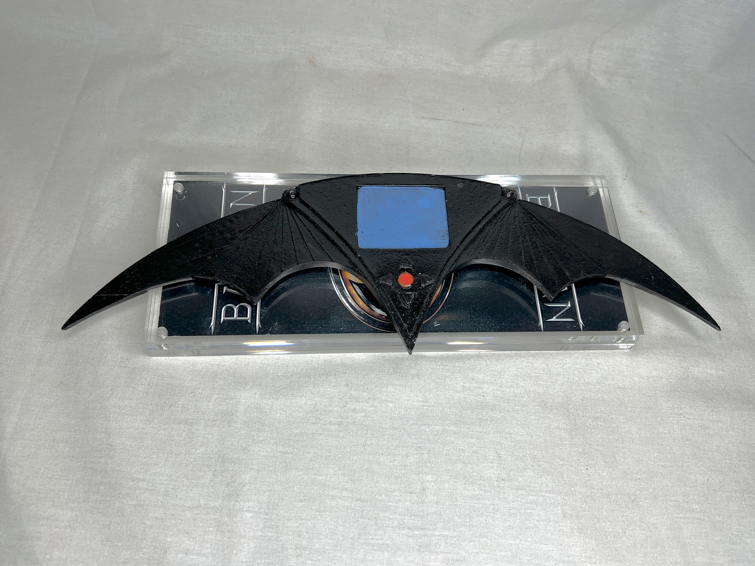 Batman Returns Batarang, Display Plaque, Solid Resin, Real Prop Replica ...