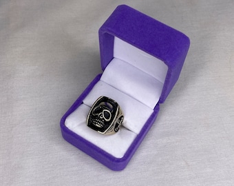 Phantom Silver Skull Ring Handcrafted ( Rock, Biker, Punk Phantom Silver Skull Ring Handcrafted ( Rock, Biker, Punk