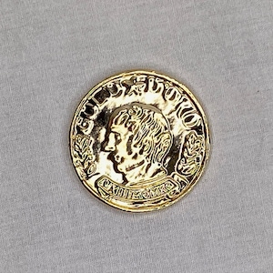 Spiderman II, Dr. Octopus Bank Heist, Gold D&#39;Oro Coin, Gold Plated, Solid Metal, Limited Edition