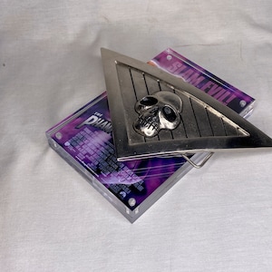 The Phantom, Skull Belt Buckle, Real Prop Replica, Metal, Acrylic Display Plaque, Signed, Numbered, Limited Edition