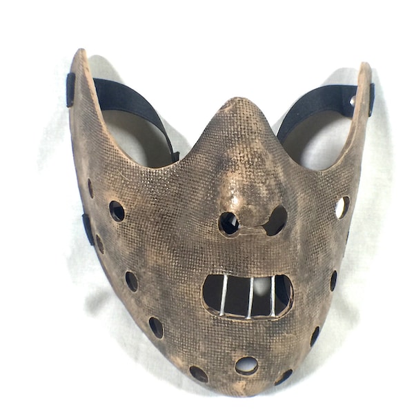 Hannibal Lector Maske, Silence of the Lambs, Resin, signiert, nummeriert Limitierte Auflage