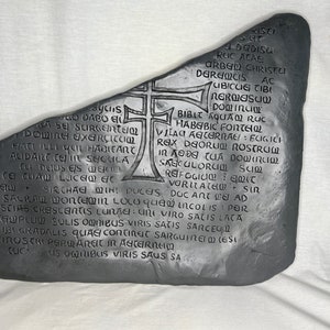 Indiana Jones, Tavoletta del Graal, Dimensioni reali, Replica di un oggetto di scena autentico, Resina, Firmata, Numerata, Edizione limitata