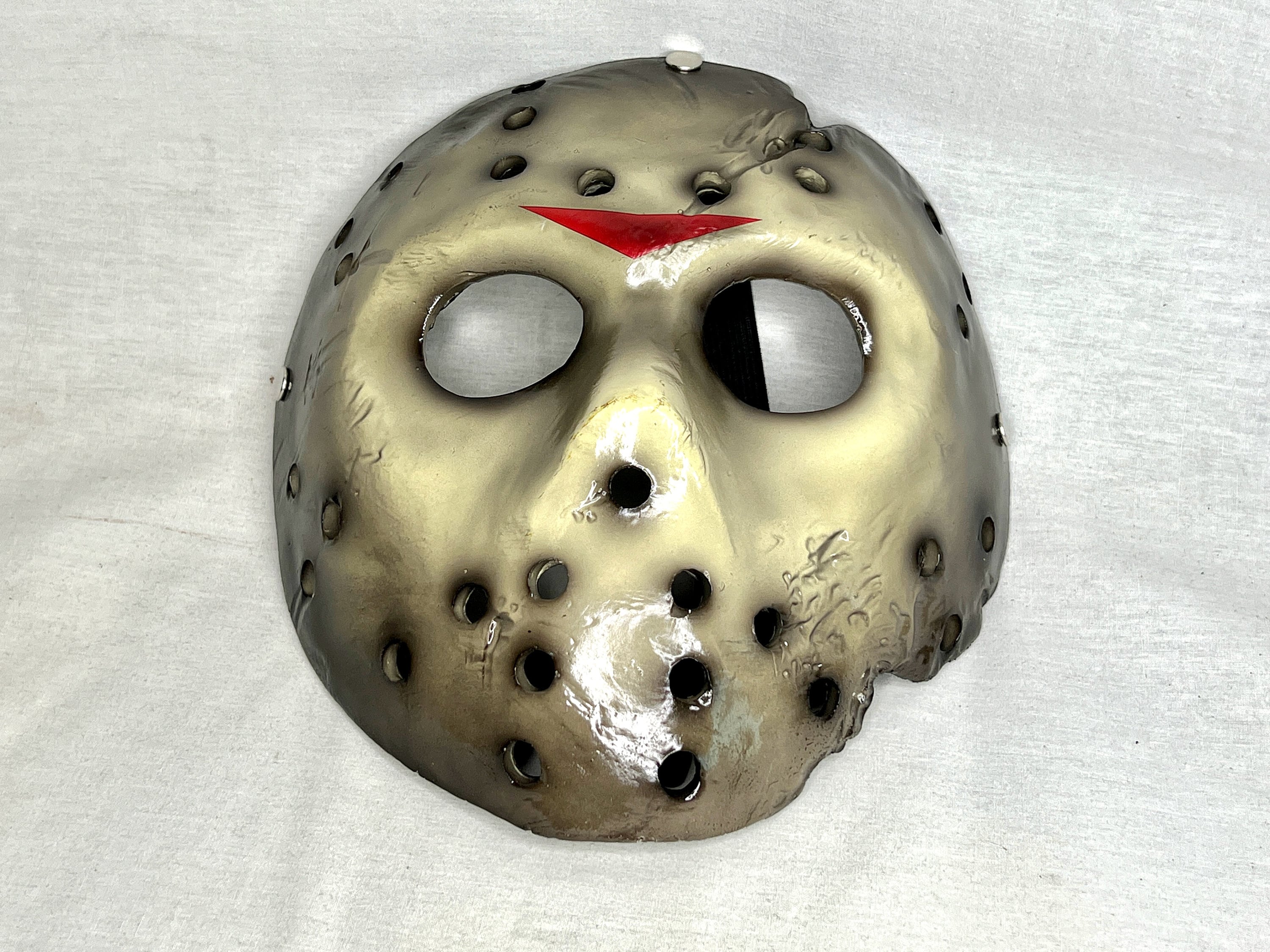 激安人気新品 13日の金曜日、ジェイソン・ボーヒーズ ホッケーマスク、実物 SF・ファンタジー・ホラー