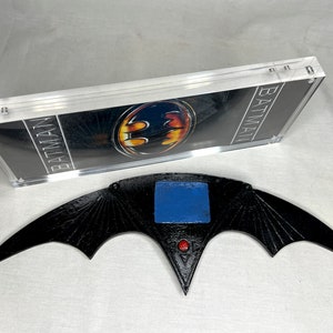 Batman Returns Batarang, Display Plaque, Solid Resin, Real Prop Replica ...