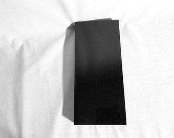 2001: A Space Odyssey, Black Alien Monolith, Obelisk, Solid Black Acrylic, Signed, Numbered, Limited Edition