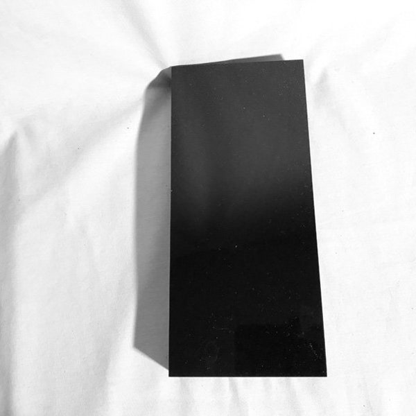 2001: A Space Odyssey, Black Alien Monolith, Obelisk, Solid Black Acrylic, Signed, Numbered, Limited Edition