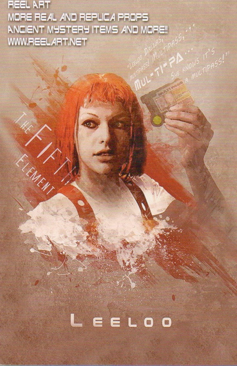 The Fifth Element 1997 4 Element Stone Real Prop Replica Etsy