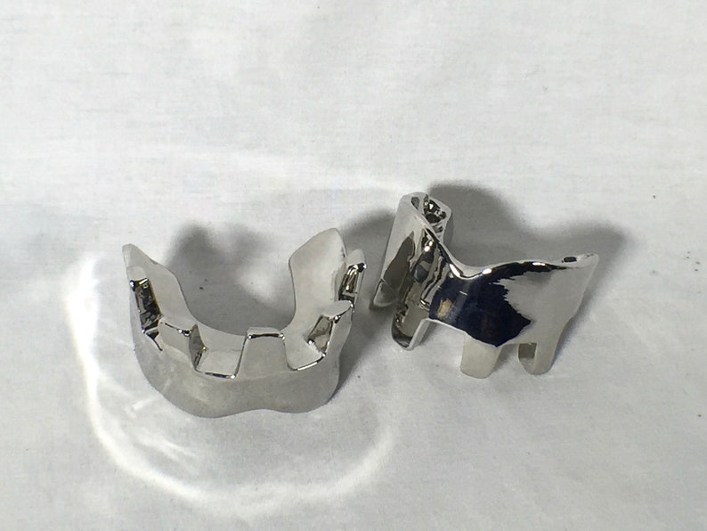 007 James Bond Jaws Metal Teeth Spy Who Loved Me Moonraker Etsy