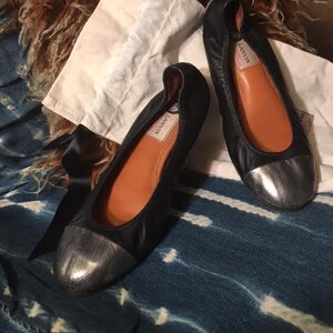Hidden wedge ballerinas hot sale