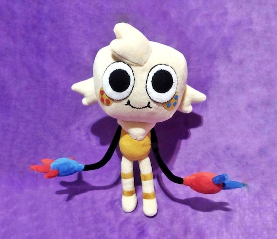 Goob  Dandy's World , Collectible Handmade Plush Toy, Indie Gamer Gift, Custom Order,
