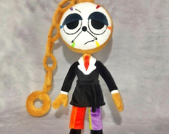 Dyle , Dandy's World Plush Toy , Handmade Custom Order, Horror  Gamer Gift,