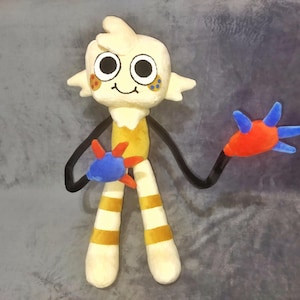 Handmade Plush Toy, Goob, Fan Art Plush, Dandy&#39;s World, Horror Gamer Gift, Custom Order Plush, Collector Toy, Custom Plush Toy, Big Plush