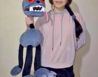 Pebble , Dandy's World, Large Handmade Plush Toy, Indie Gamer Gift