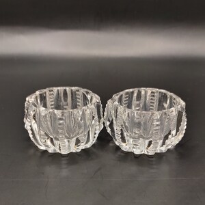 Set of 2 vintage zipper cut open Salt cellars