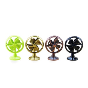 Miniature fan Miniatures Dollhouse miniature home decoration Gift for her
