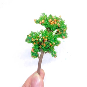 Miniatur Baum 3Stk/Set Miniaturen Haus Pflanze Puppenhaus Miniatur Wohndekoration Geschenk für sie Wanddeko Personalisierte Geschenke