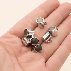 Miniature Metal Mug 10/set, Dollhouse Mini Mug, Tiny Coffee Cup Model, Mini Metal Cup, Miniature Kitchen Prop