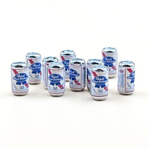ミニチュアドリンクビール10個ミニドリンクドールハウスミニチュアホームデコレーション彼女へのギフト壁飾り