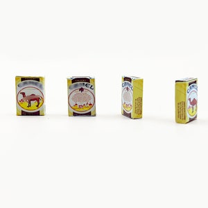 Set di 10 scatole di sigarette in miniatura, decorazione per la casa in miniatura di casa delle bambole, regalo per lei, decorazione da parete, idea regalo per lei