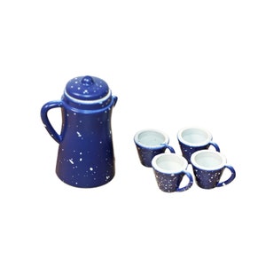 Miniatur Kessel Tassen Set Miniaturen Küche Geschirr Geschirr Puppenhaus Miniatur Wohndekoration Geschenk für Sie