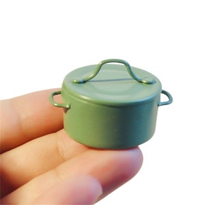 Miniature pot Diorama miniatures Miniature kitchen Dollhouse miniatures home decoration Gift for her Wall decor Personalized gifts
