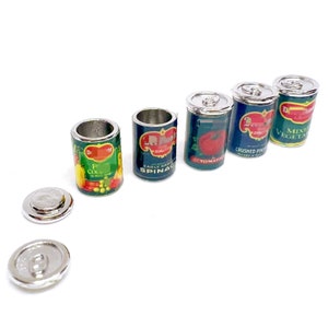 Miniature canned fruit model Miniature can food Miniatures Dollhouse miniature home decoration Gift for her him Personalized gifts