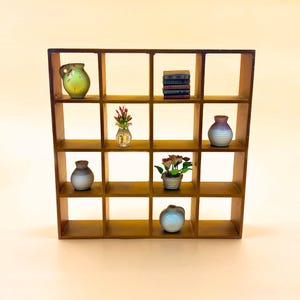 Vitrine miniature en bois 1/12 Mini armoire Meubles miniatures Meubles de maison de poupée