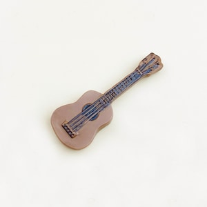 Miniature Ukulele 4er Set Miniaturen Puppenhaus Miniatur Wohndekoration Geschenk für sie Wanddekor