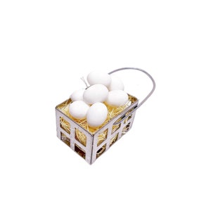 Miniatuur ei model Miniatuur voedsel Miniaturen Poppenhuis miniatuur huisdecoratie Cadeau voor haar hem Gepersonaliseerde geschenken