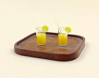 Set Miniature Bicchieri E Bottiglie Champagne 1:12 - 4 Pezzi In Resina Per Casa Delle Bambole, Feste In Miniatura