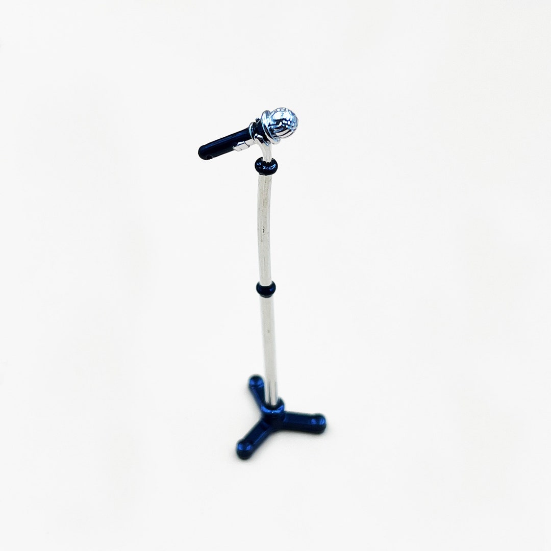 Miniature Microphone Miniatures Dollhouse Miniatures Home Decoration ...